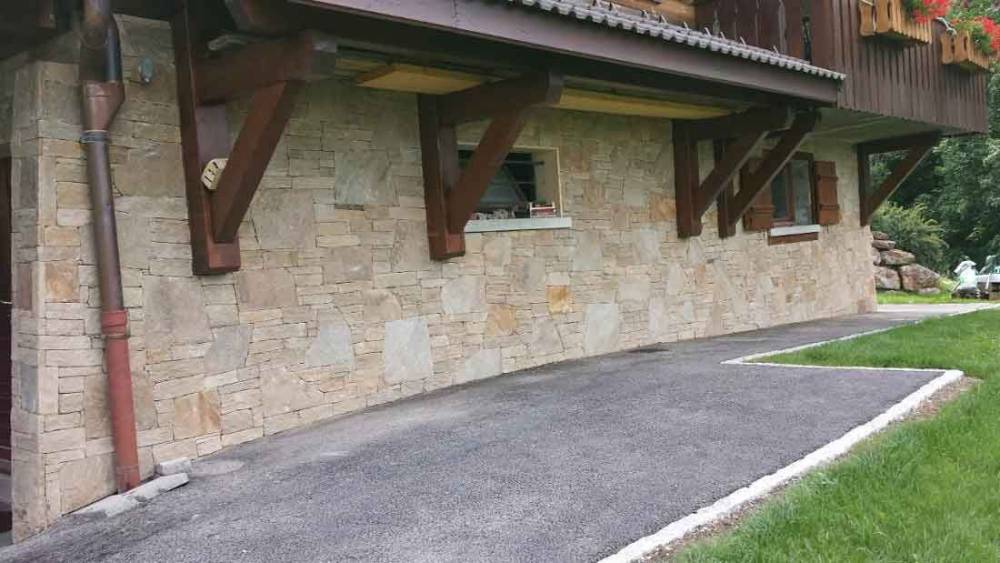 soubassement mur extérieur