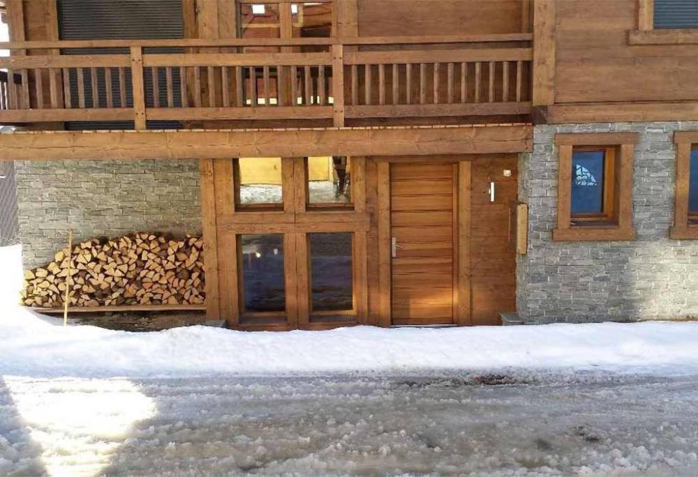 soubassement chalet