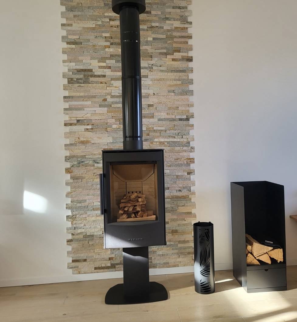 poêle mini 2 pied